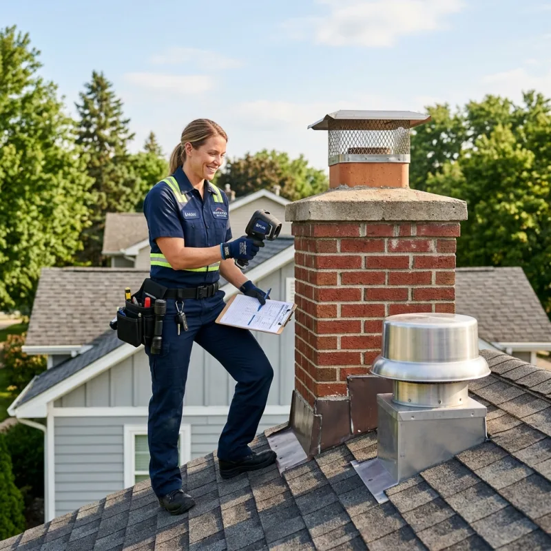 Technician removing a deceased bird from an indoor space in Beveridge